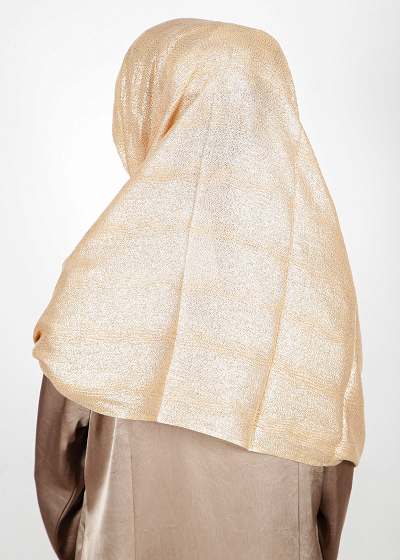 Modest Forever Eye-catching Metallic Shimmer Cotton Hijab