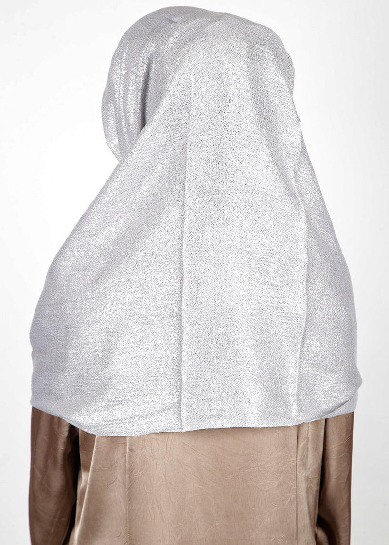 Modest Forever Eye-catching Metallic Shimmer Cotton Hijab