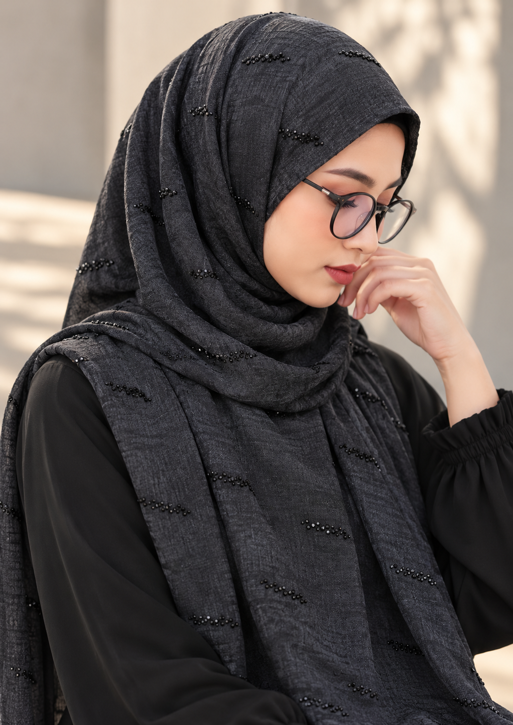 Modest Forever Subtle Dash Texture Hijab