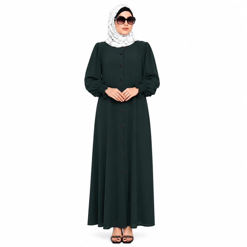 Voguish Front Open Abaya