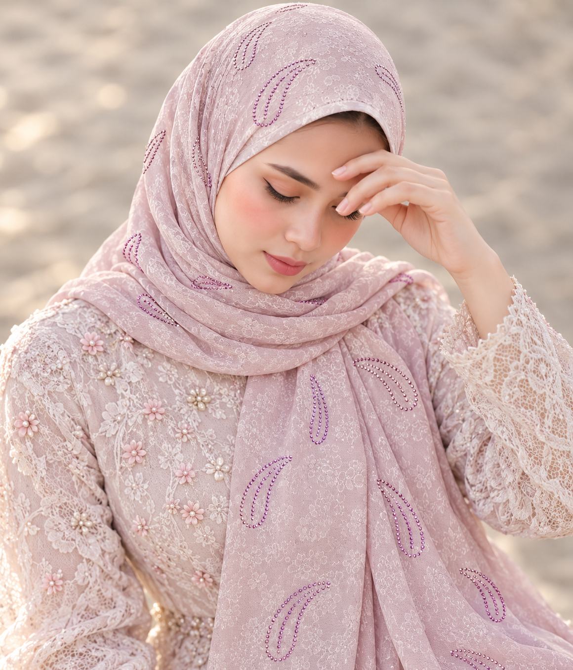 Modest Forever Classic Paisley Trail Hijab