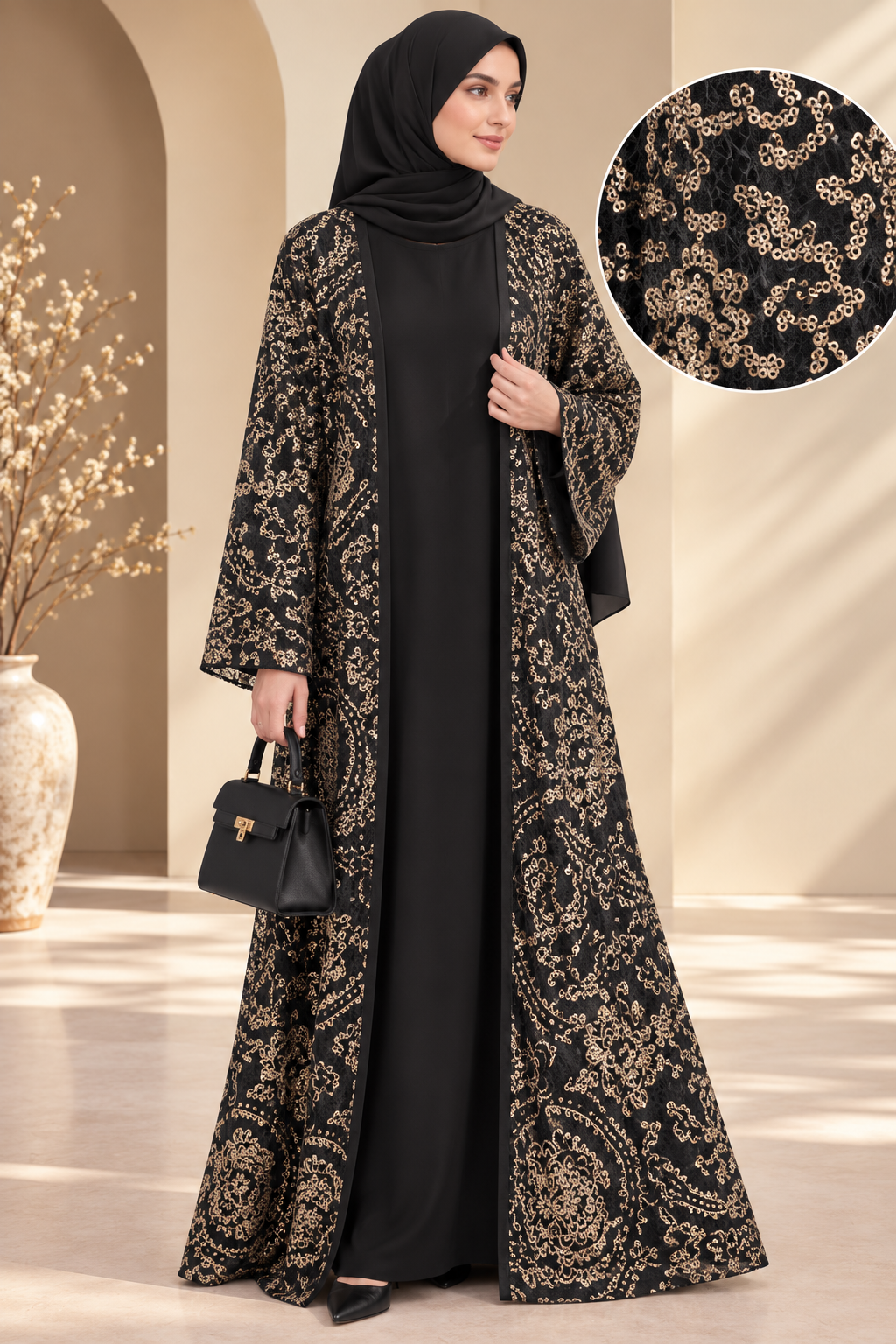 Modest Forever Heritage Luxe Abaya