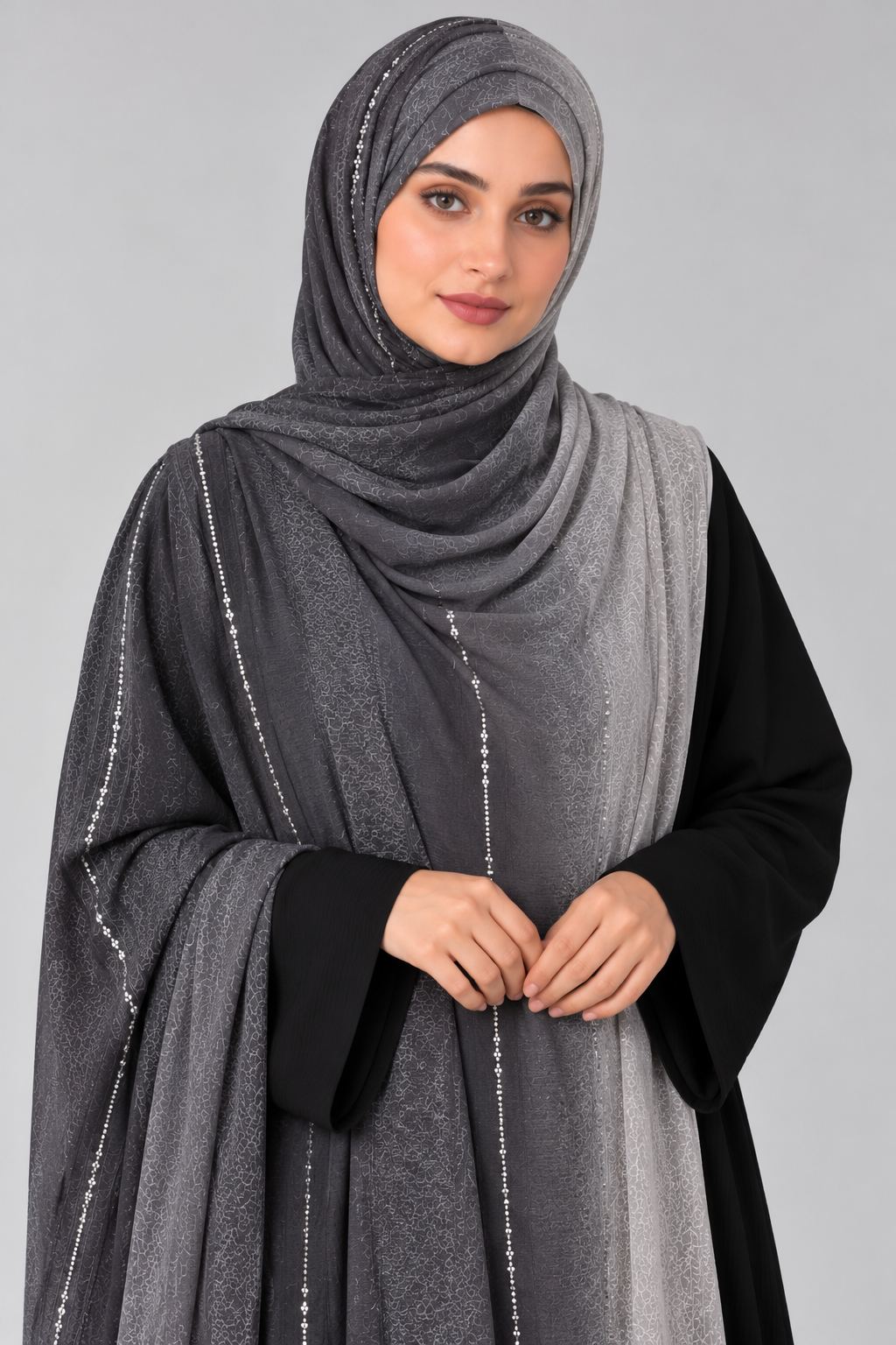 Modest Forever Ombre Jersey Kuwaiti Royal