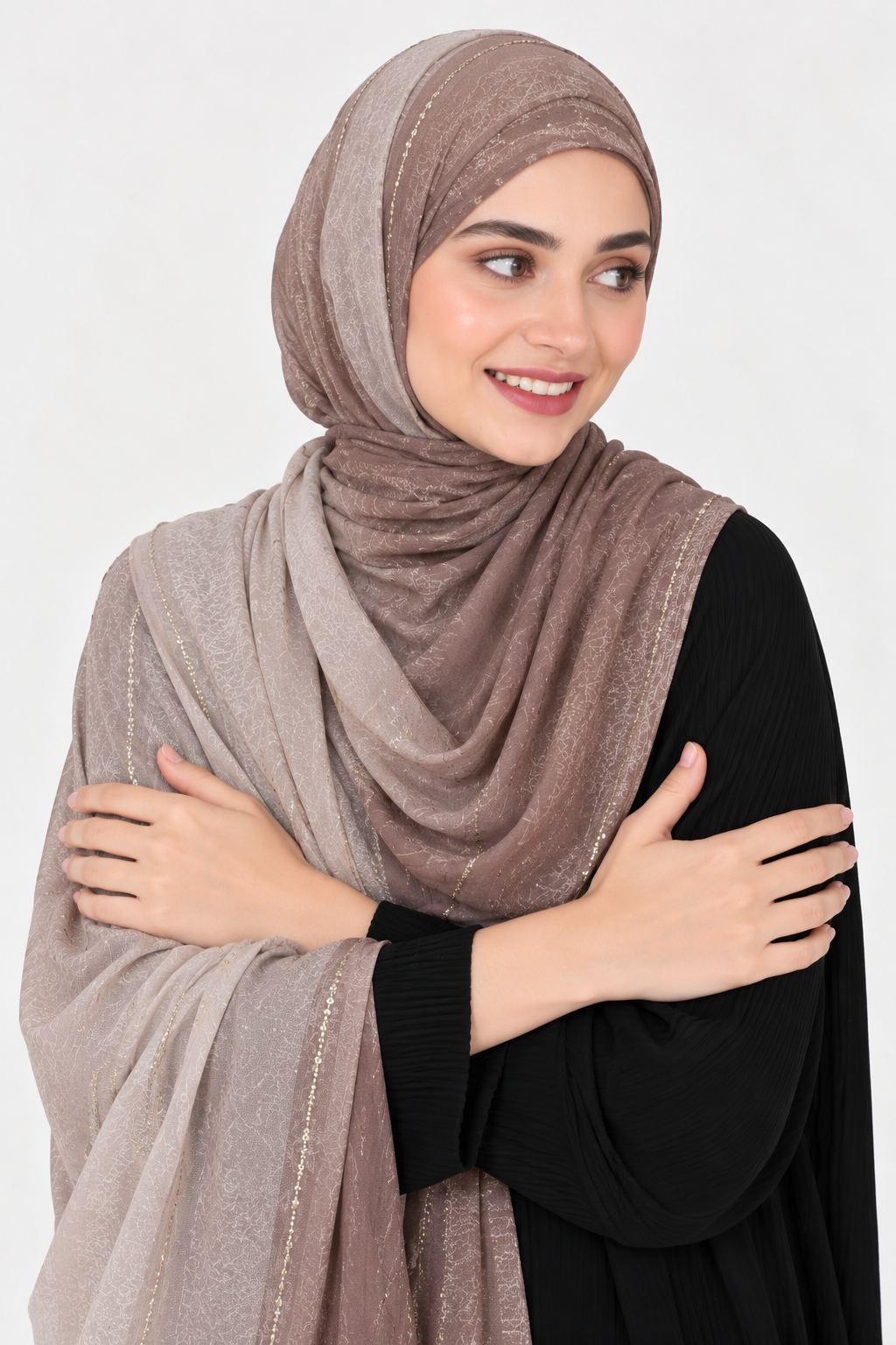 Modest Forever Ombre Jersey Kuwaiti Royal