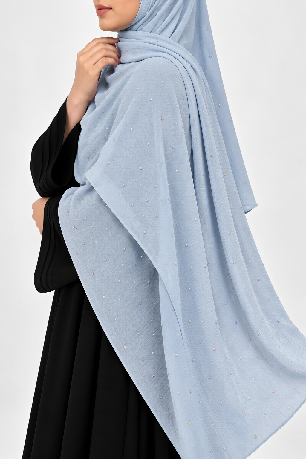 Modest Forever Subtle Dotted Sheer Shimmer Hijab