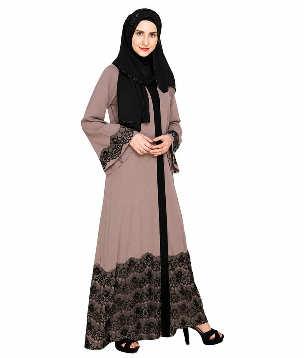 Laced Abaya