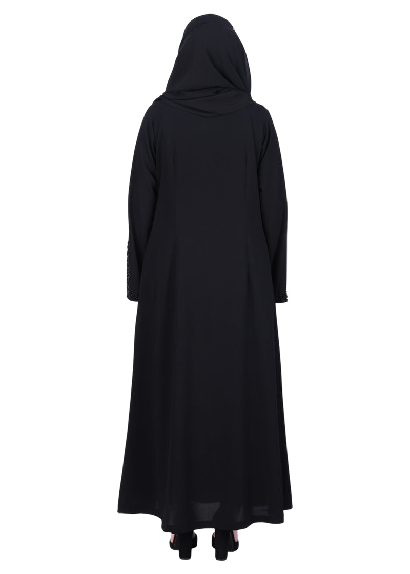 Being Muslims Ultra Luxury Noir Black Abaya Black