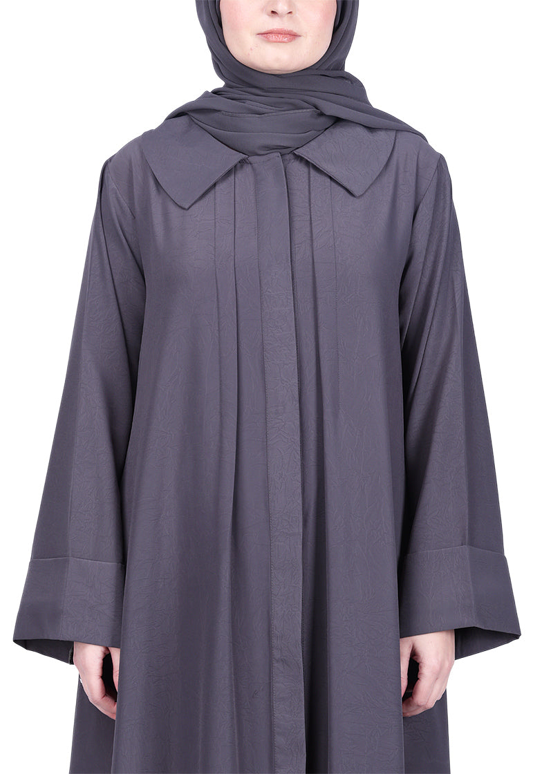 BeingMuslims Modish Designer Abaya. Brown