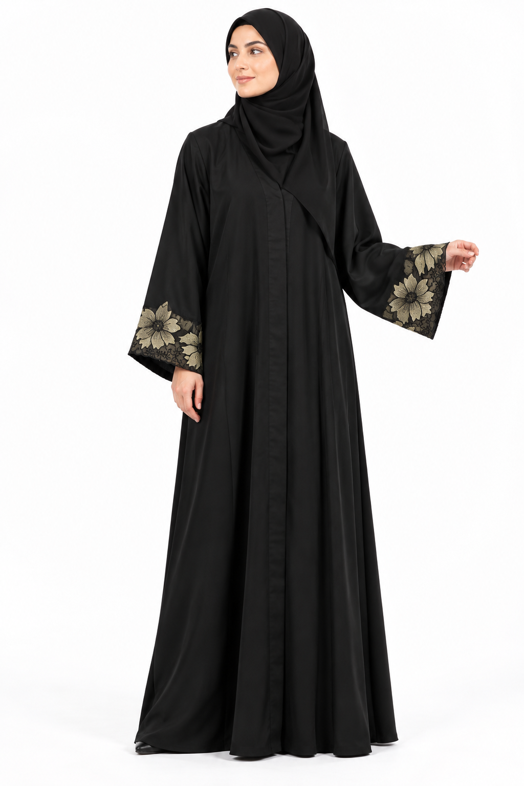 Minimalist Flow Abaya