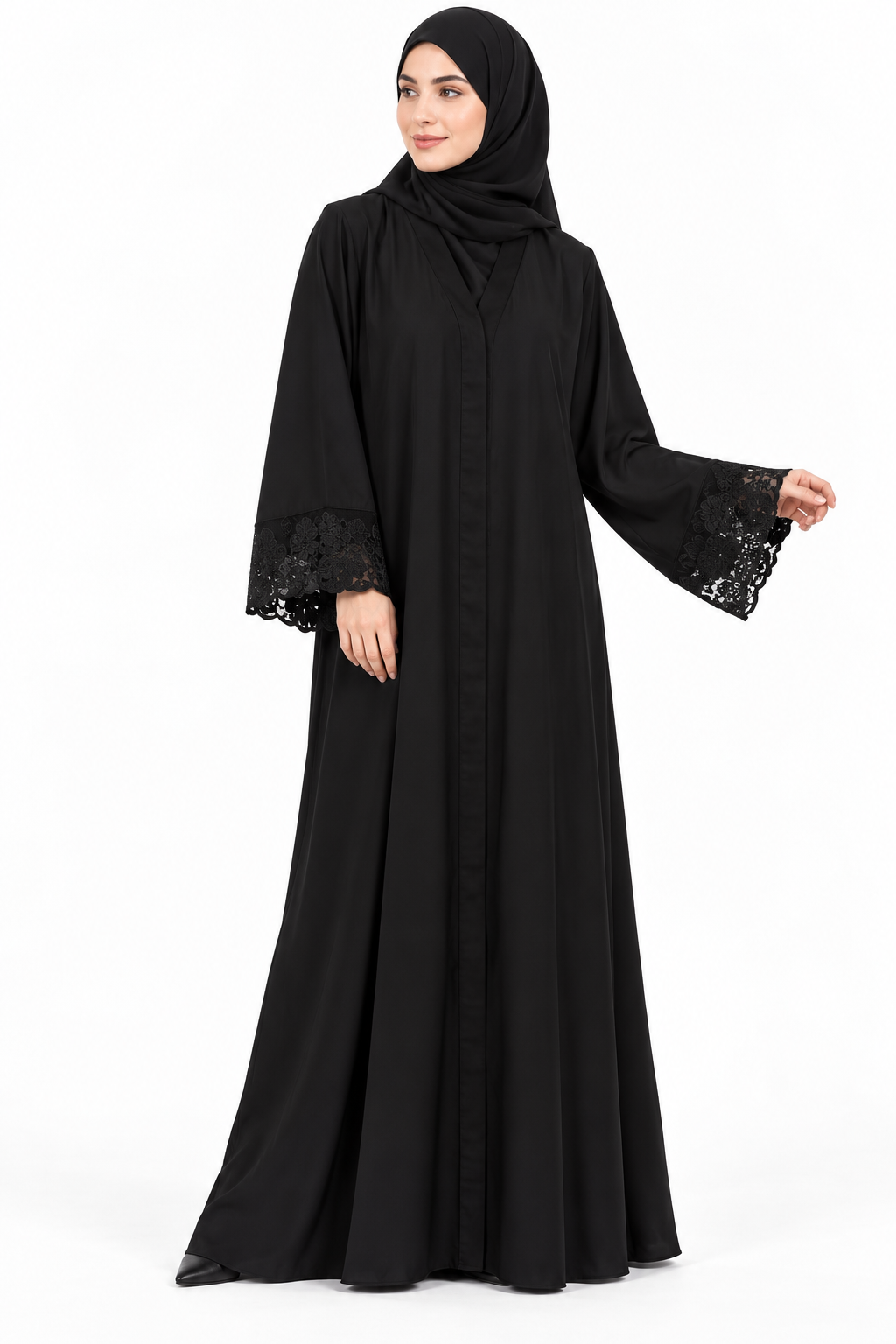 Minimalist Flow Abaya