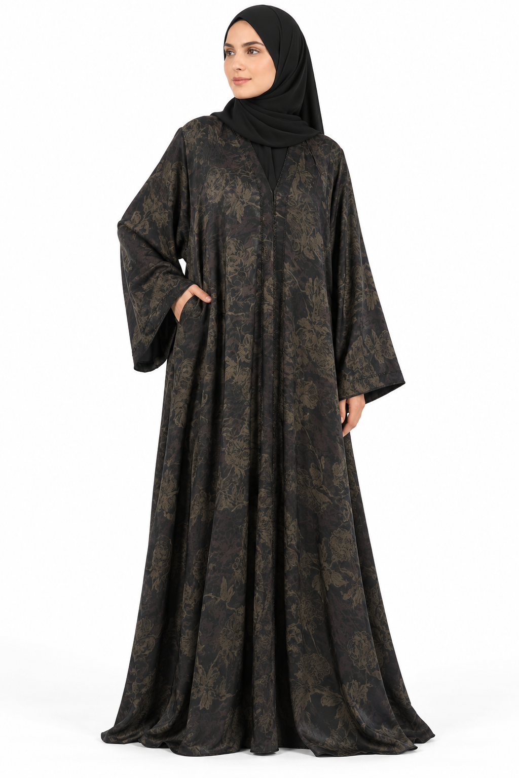 Intricate Pattern Abaya