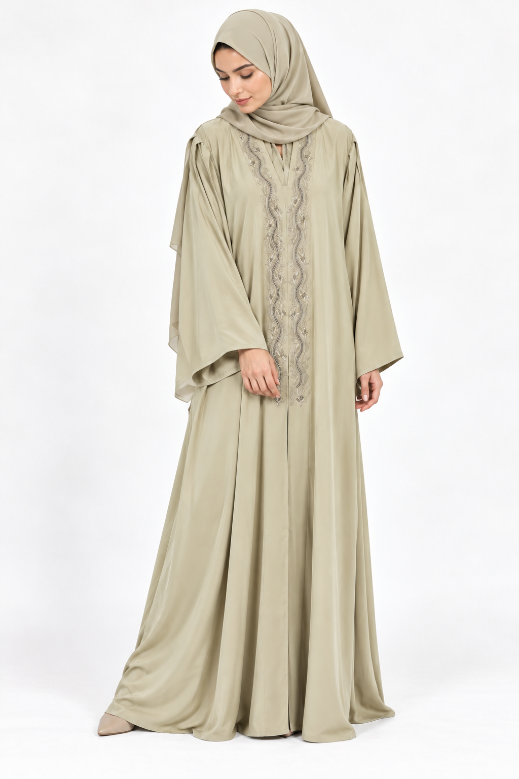 Soft Elegance Abaya