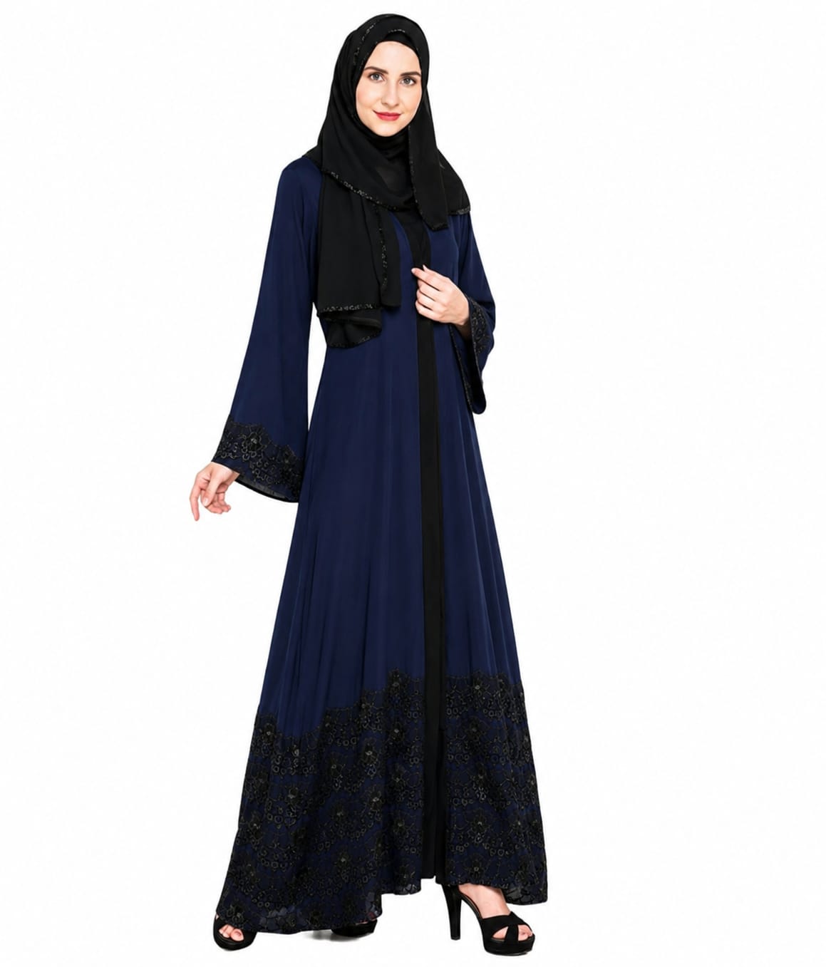 Laced Abaya
