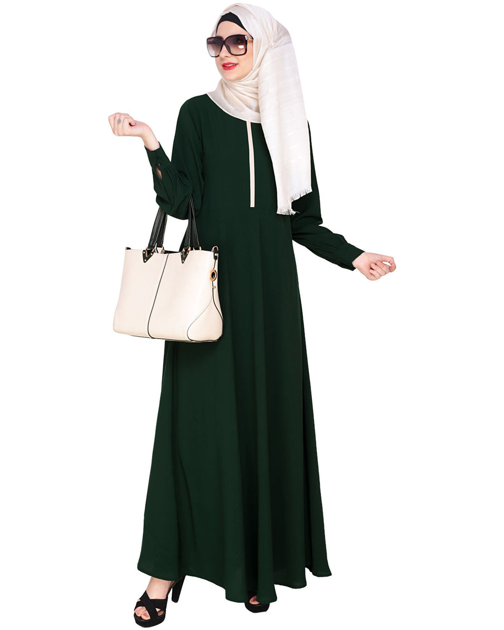 Maxi Dress Abaya Green