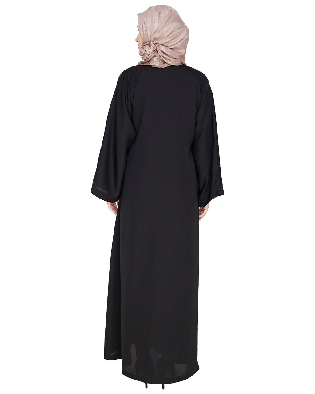 Stellar Dubai Style Abaya Black