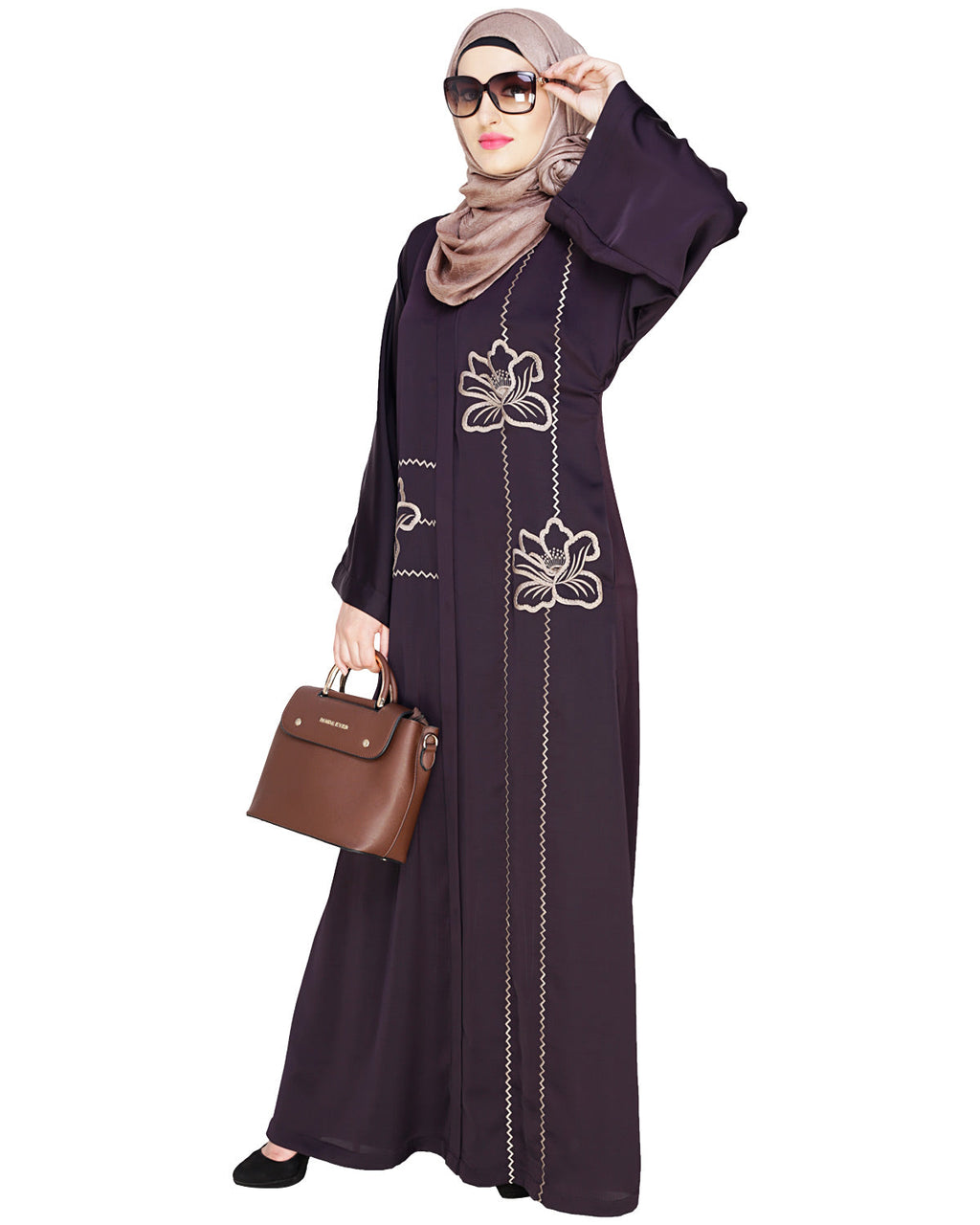 Stellar Dubai Style Abaya Blue