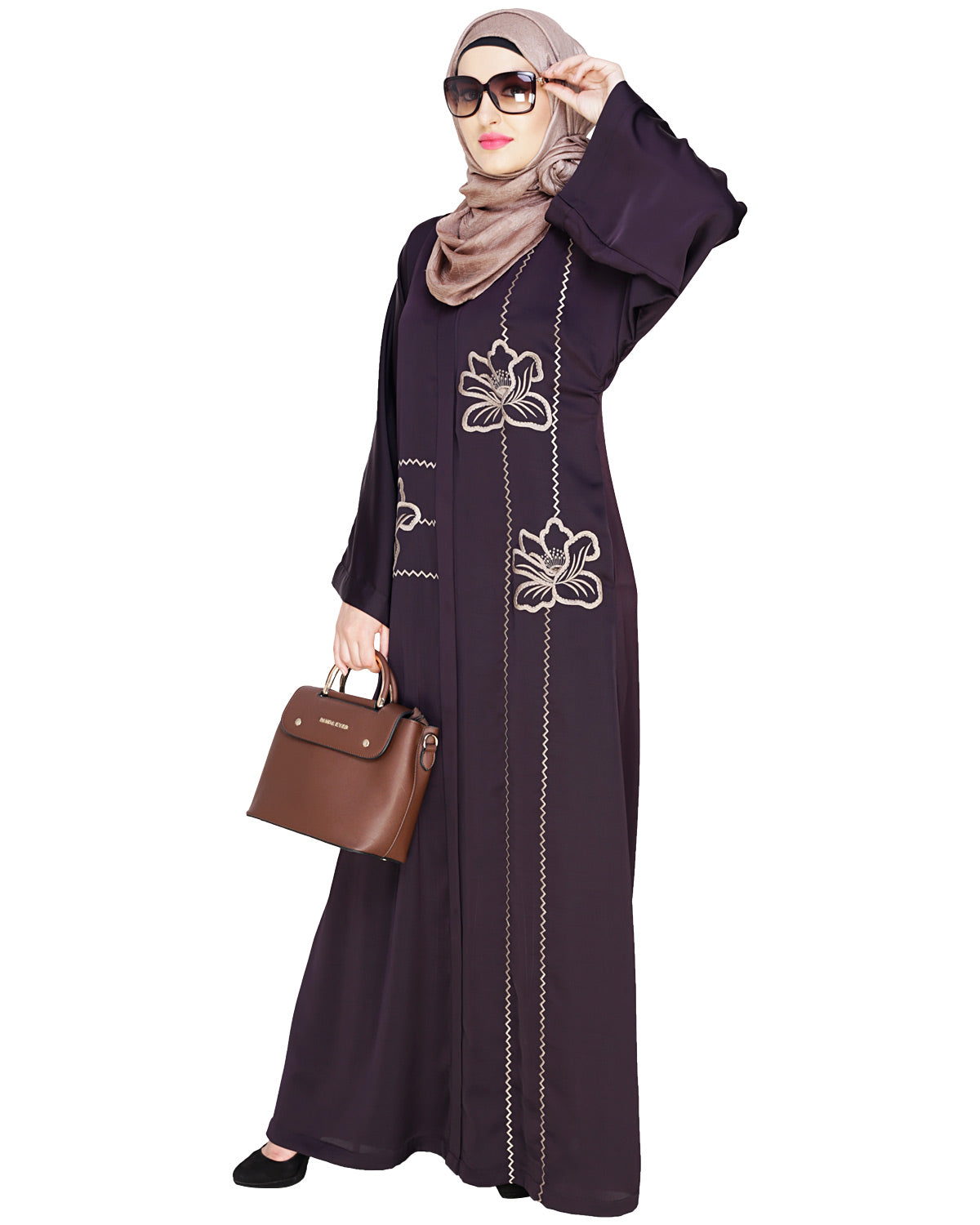 Stellar Dubai Style Abaya Blue