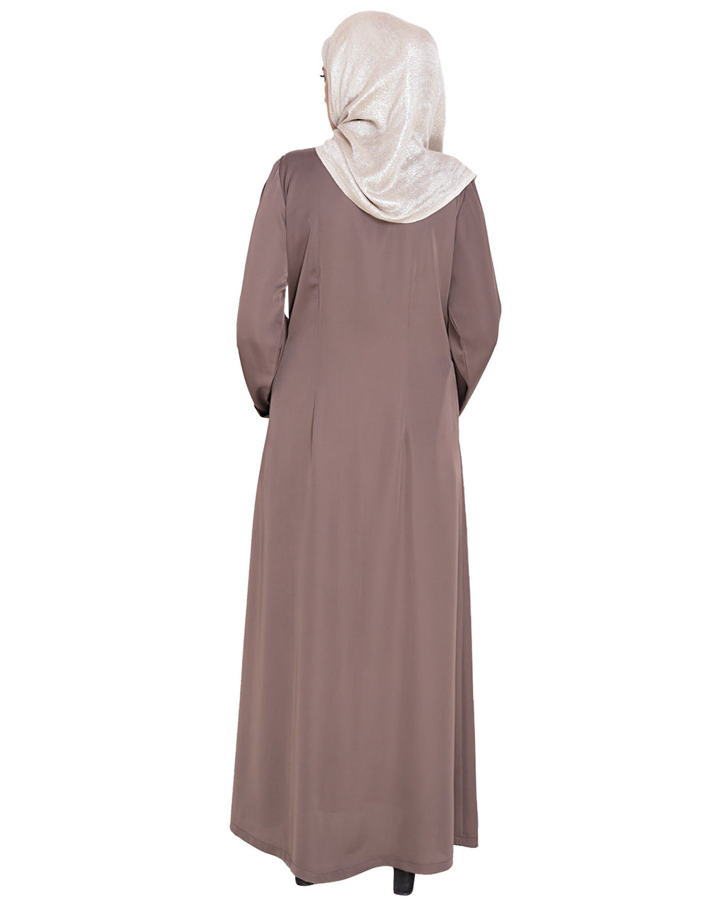 Lofty Dubai Style Abaya Oak Brown