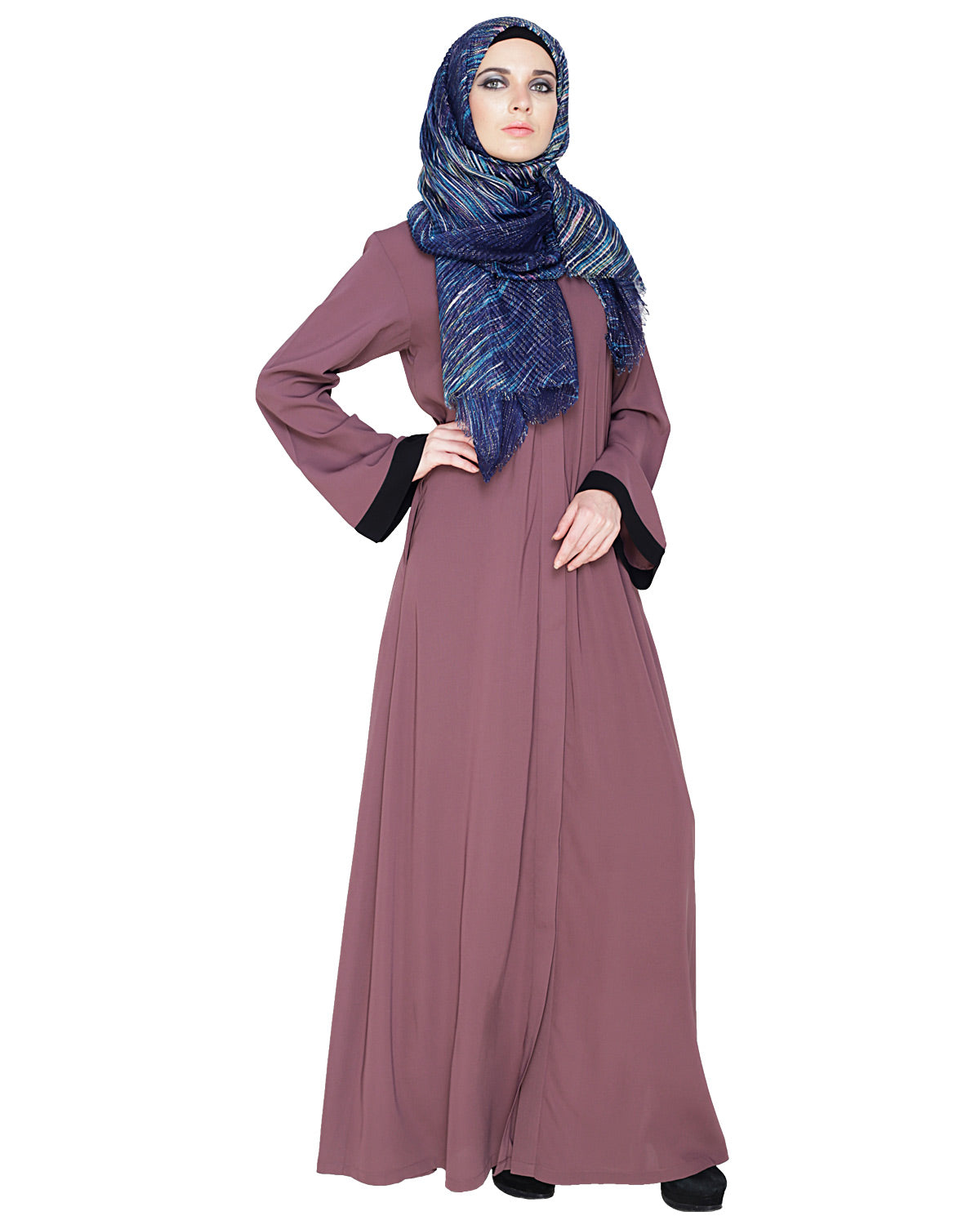 Vintage Abaya Purple