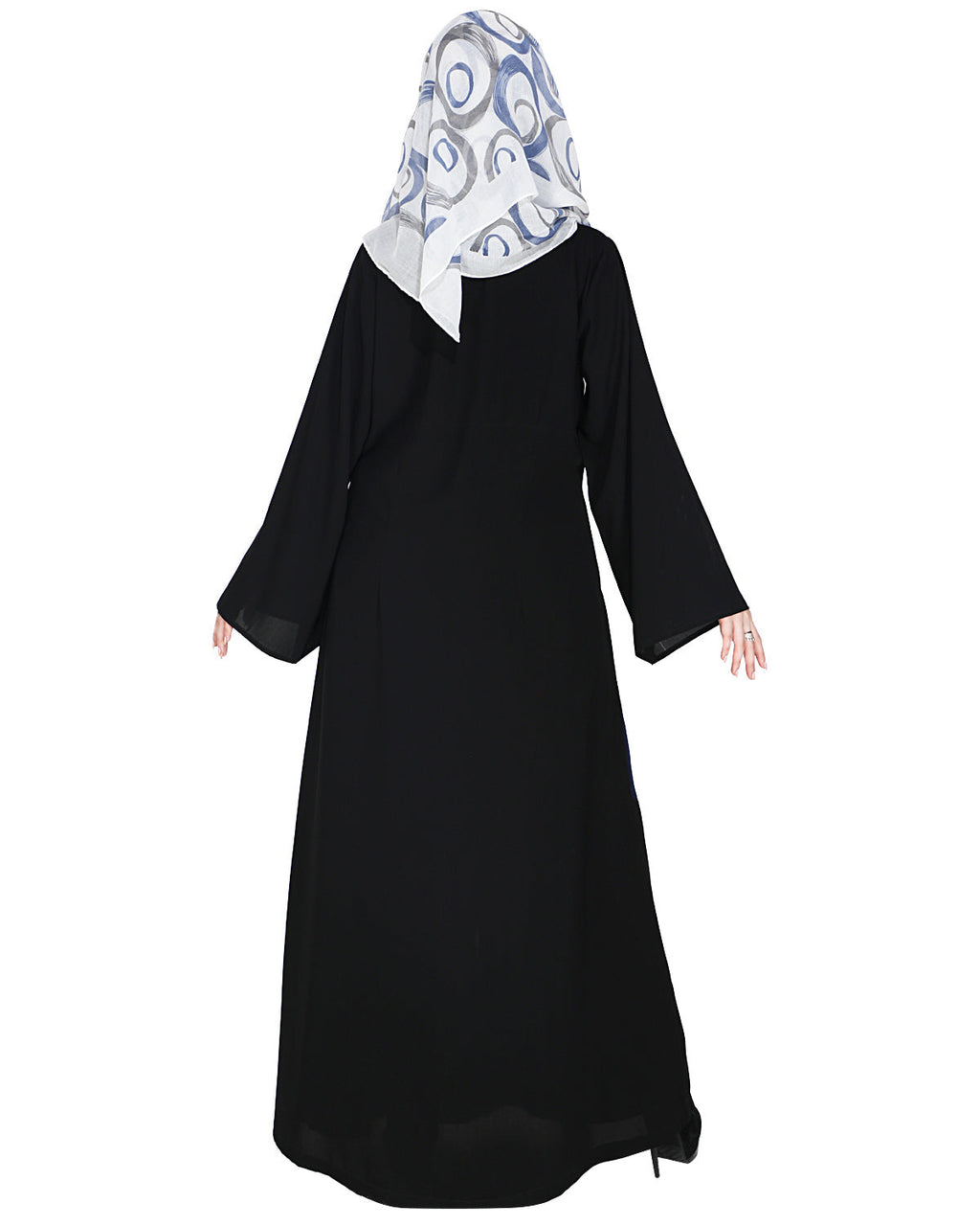 Modest Abaya Stylish Dark Blue