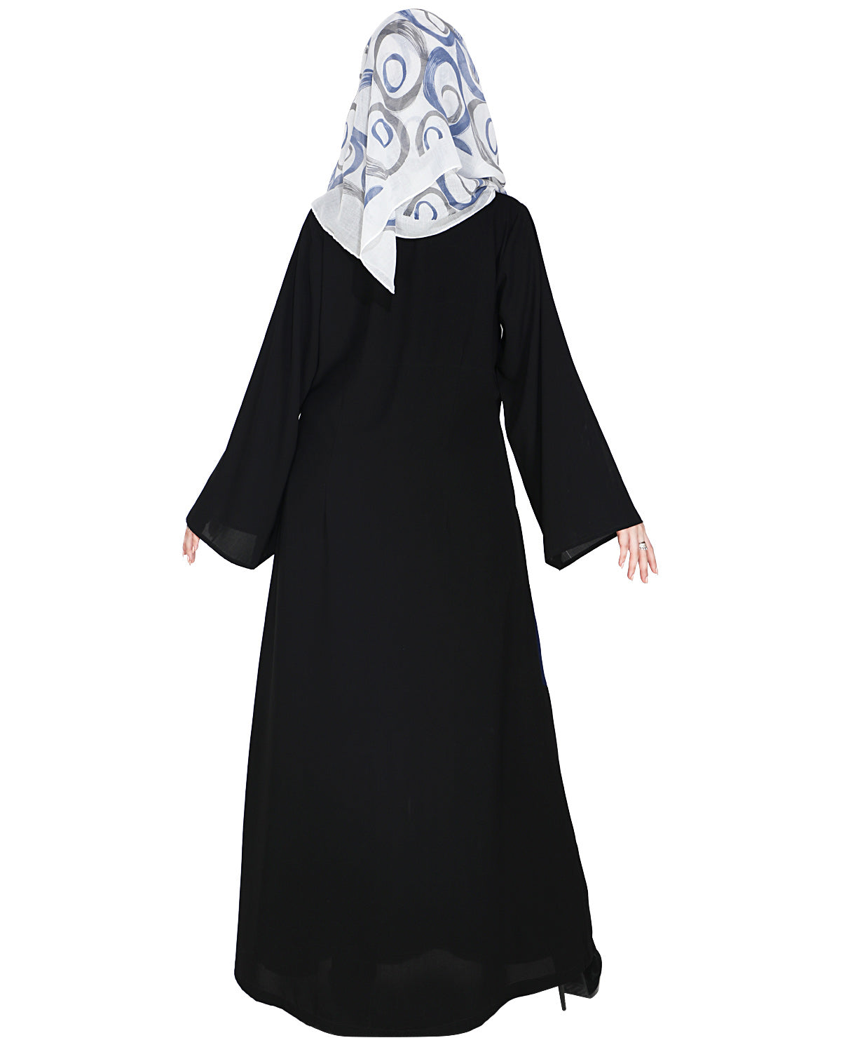 Modest Abaya Stylish Dark Blue