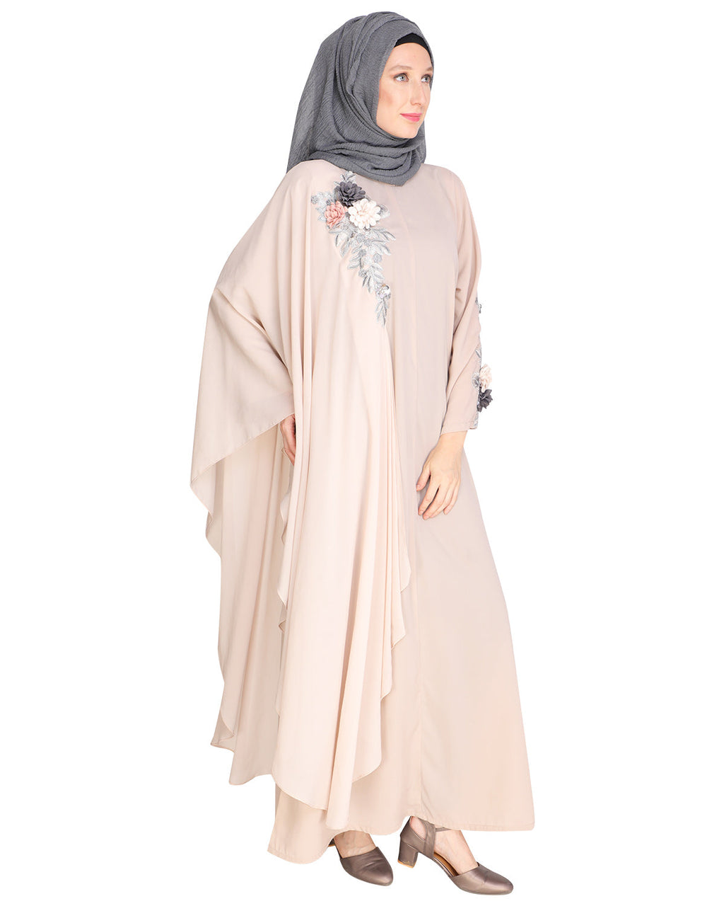 Awe Inspiring Abaya Beige