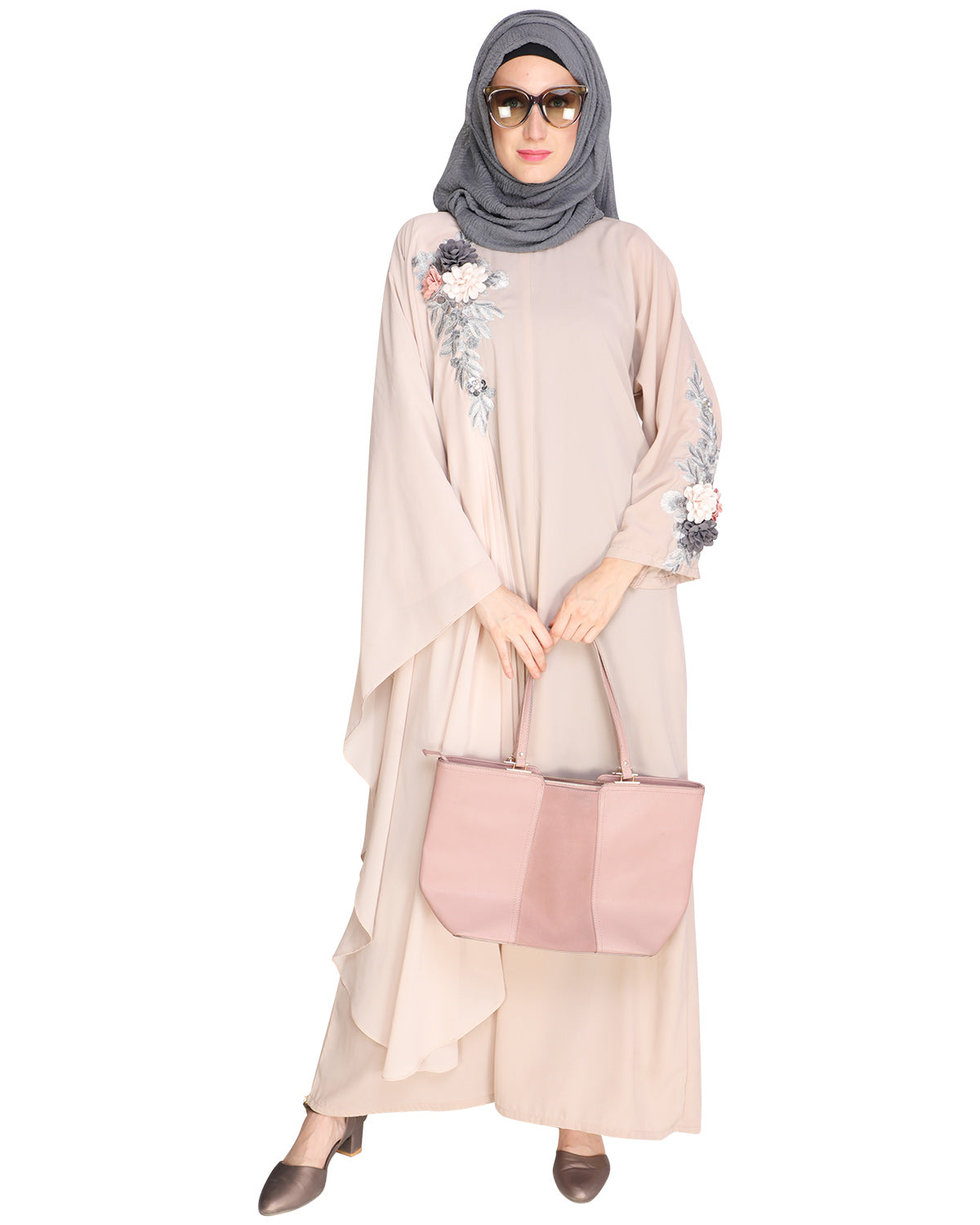 Awe Inspiring Abaya Beige