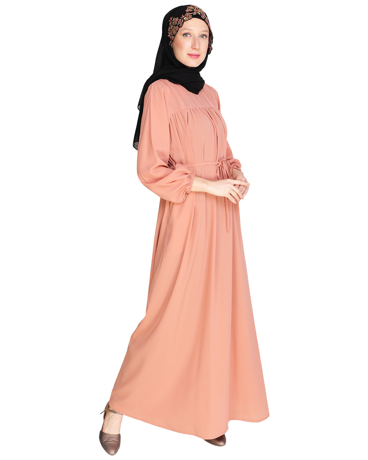 Symetric Maxi Dress Ice Blue