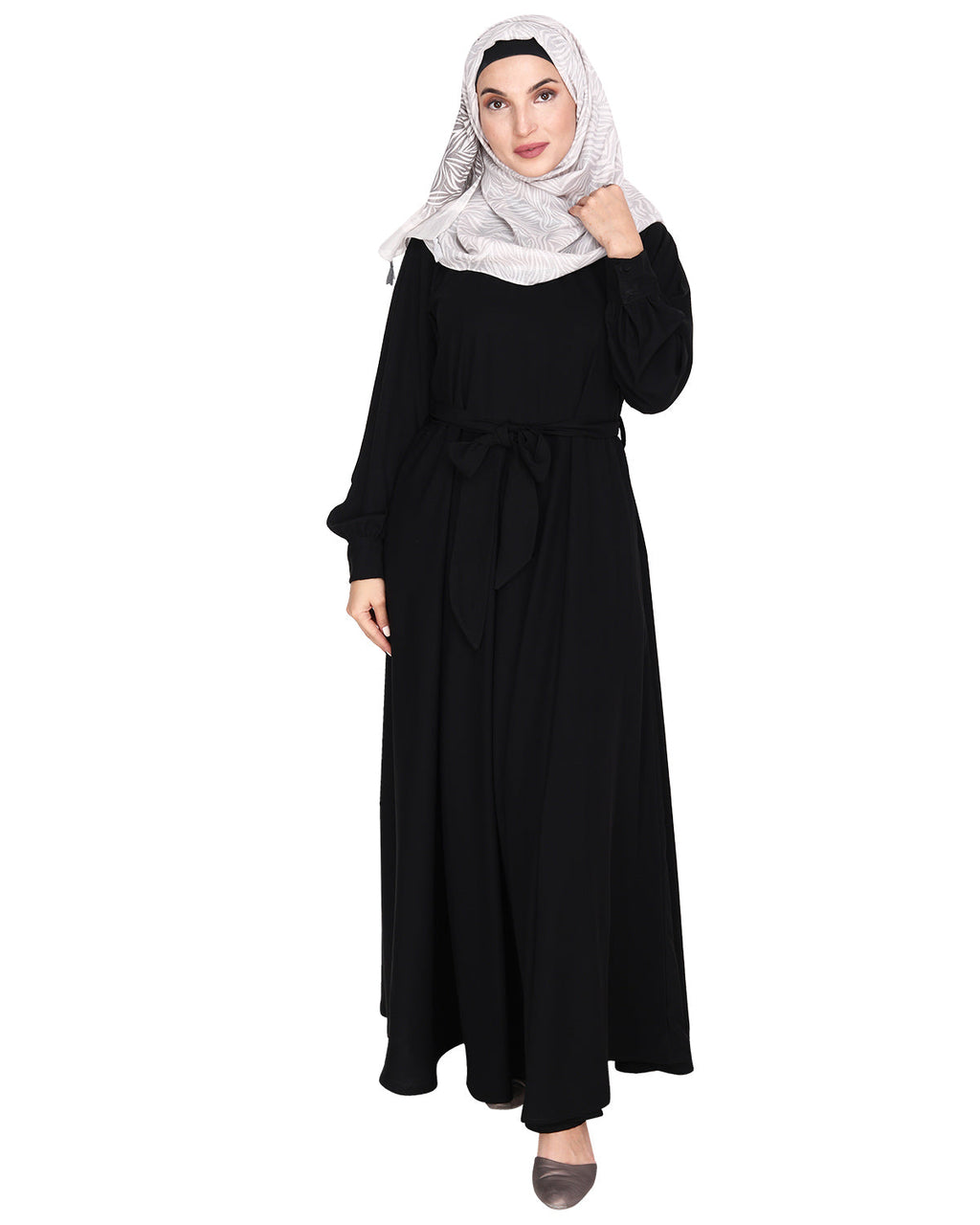 Gathered Neck Maxi Dress