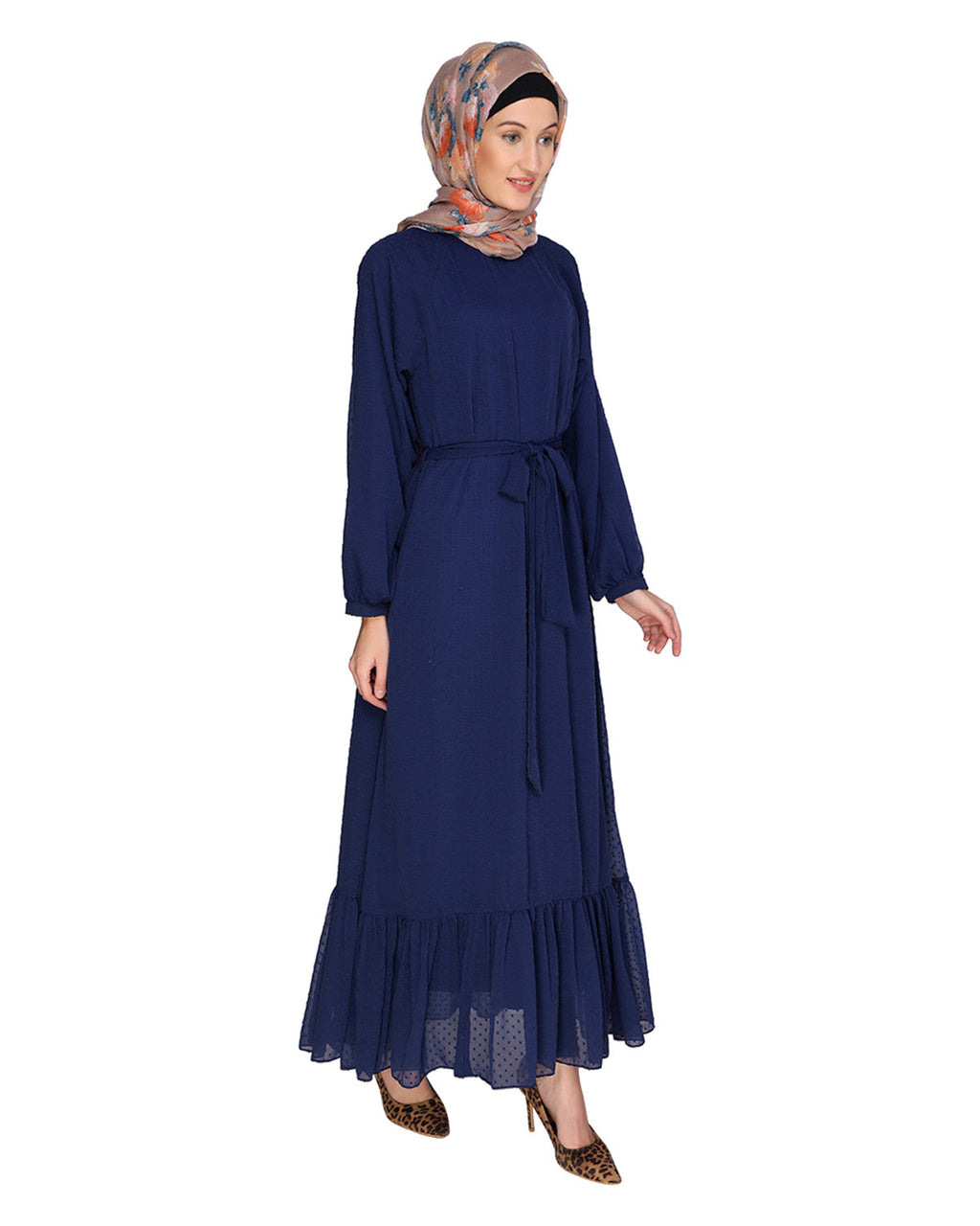 Bohemian Maxi Dress Blue