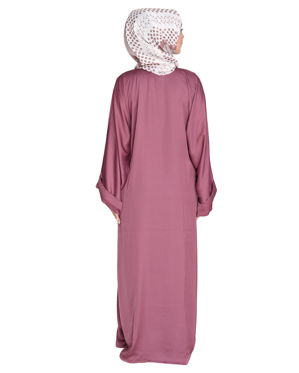 Royal Dubai Style Abayas Onion Pink