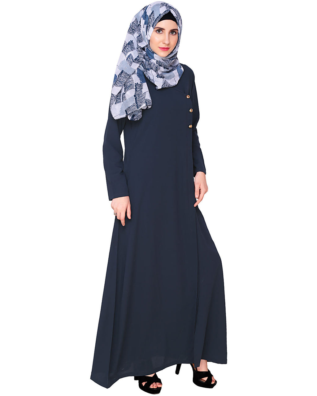Classic Abaya Blue
