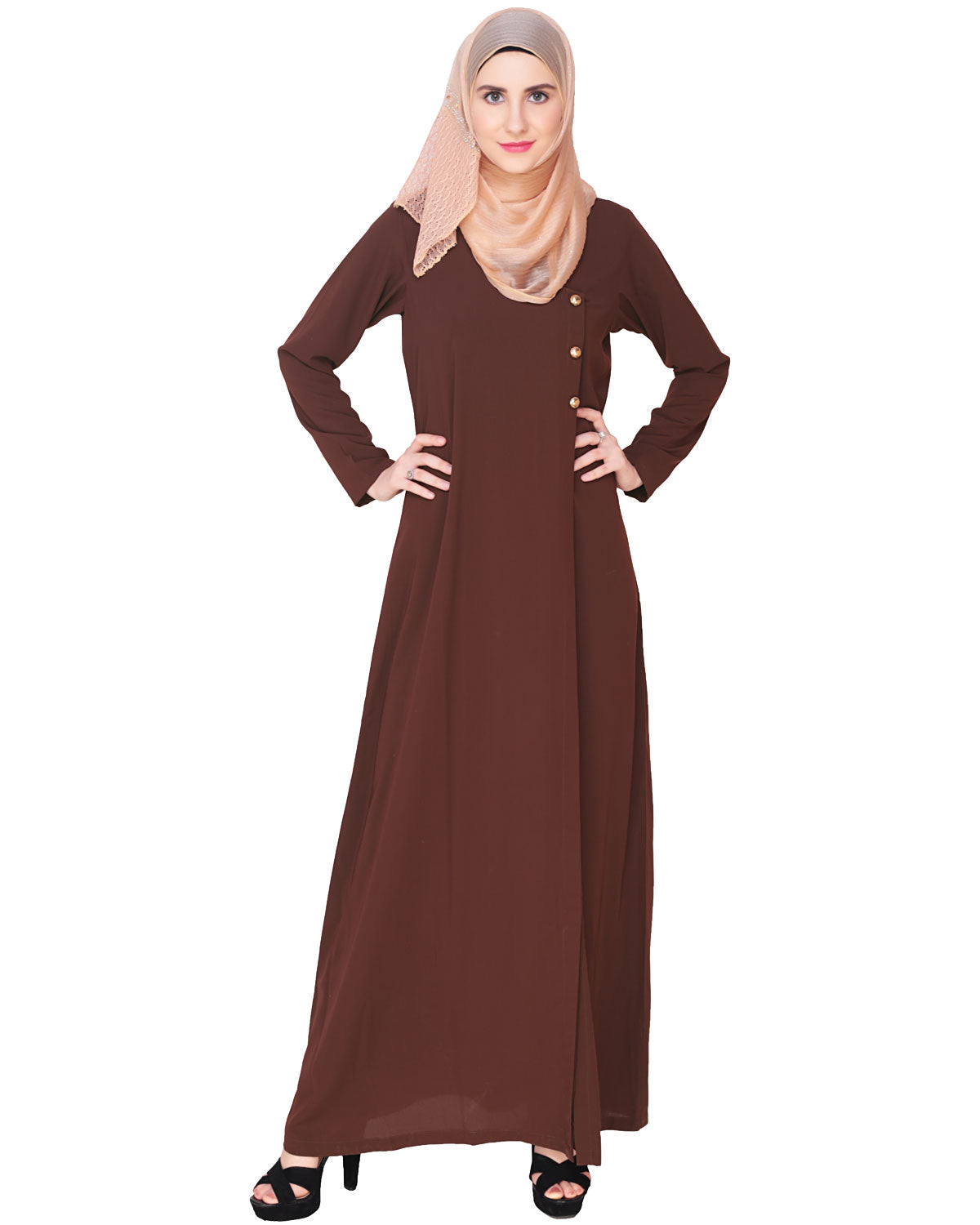 Classic Abaya Brown