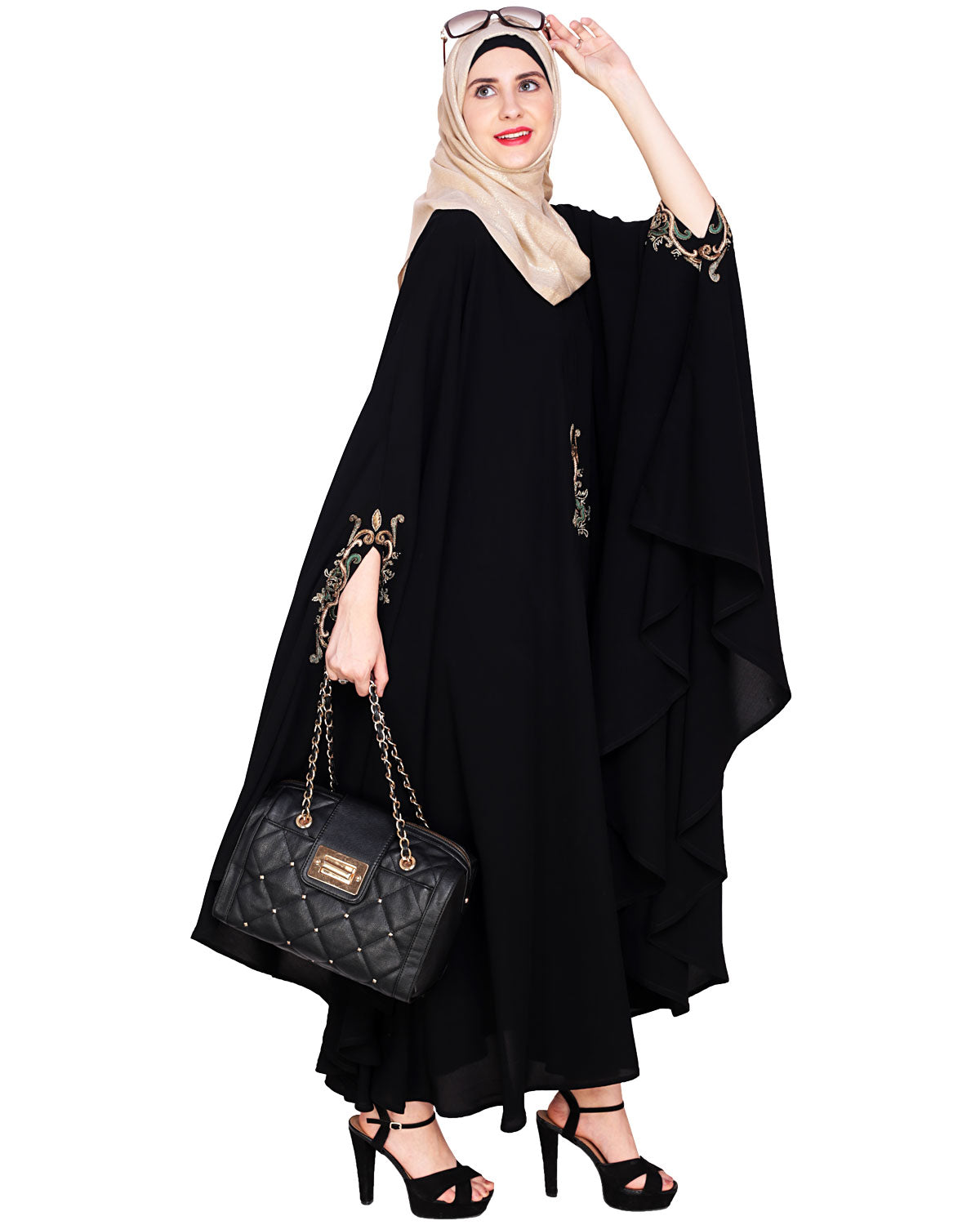 Irani Kaftan Black One Size