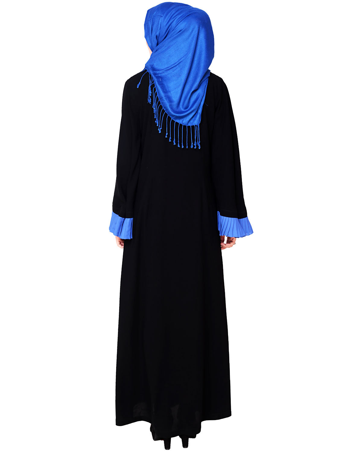 Classic Black with Pleated Sleeves Black
