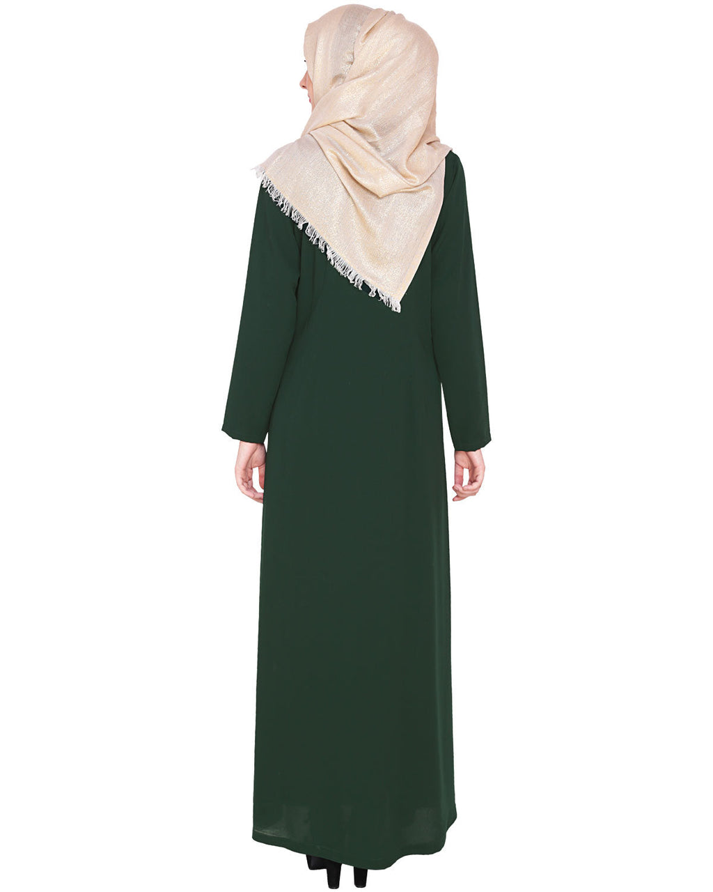 Trendy Abaya Dress Green
