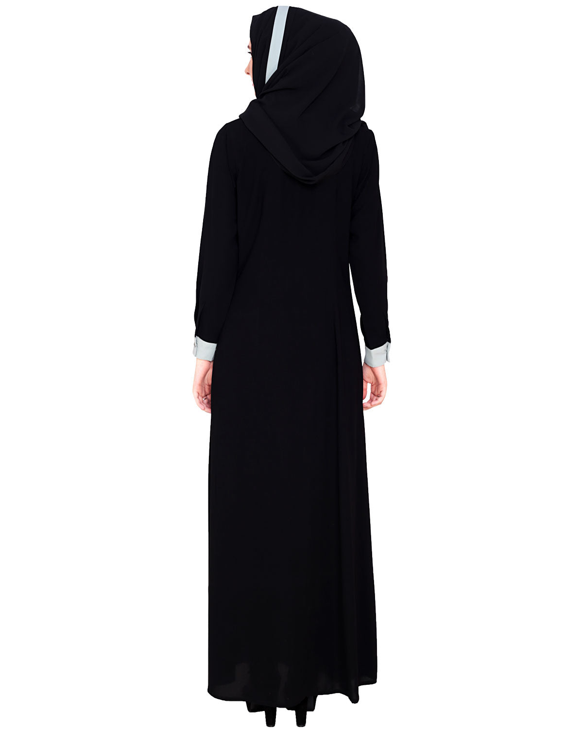 Pretty Layered Abaya Sage Green