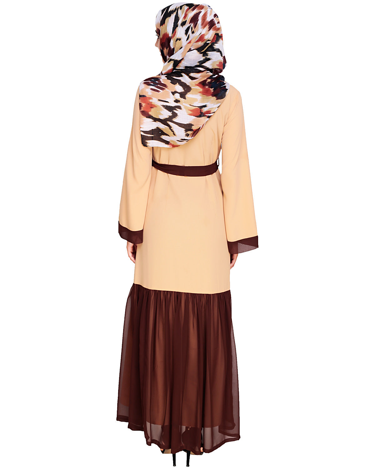 Glory Muster Abya Dark Beige & Brown