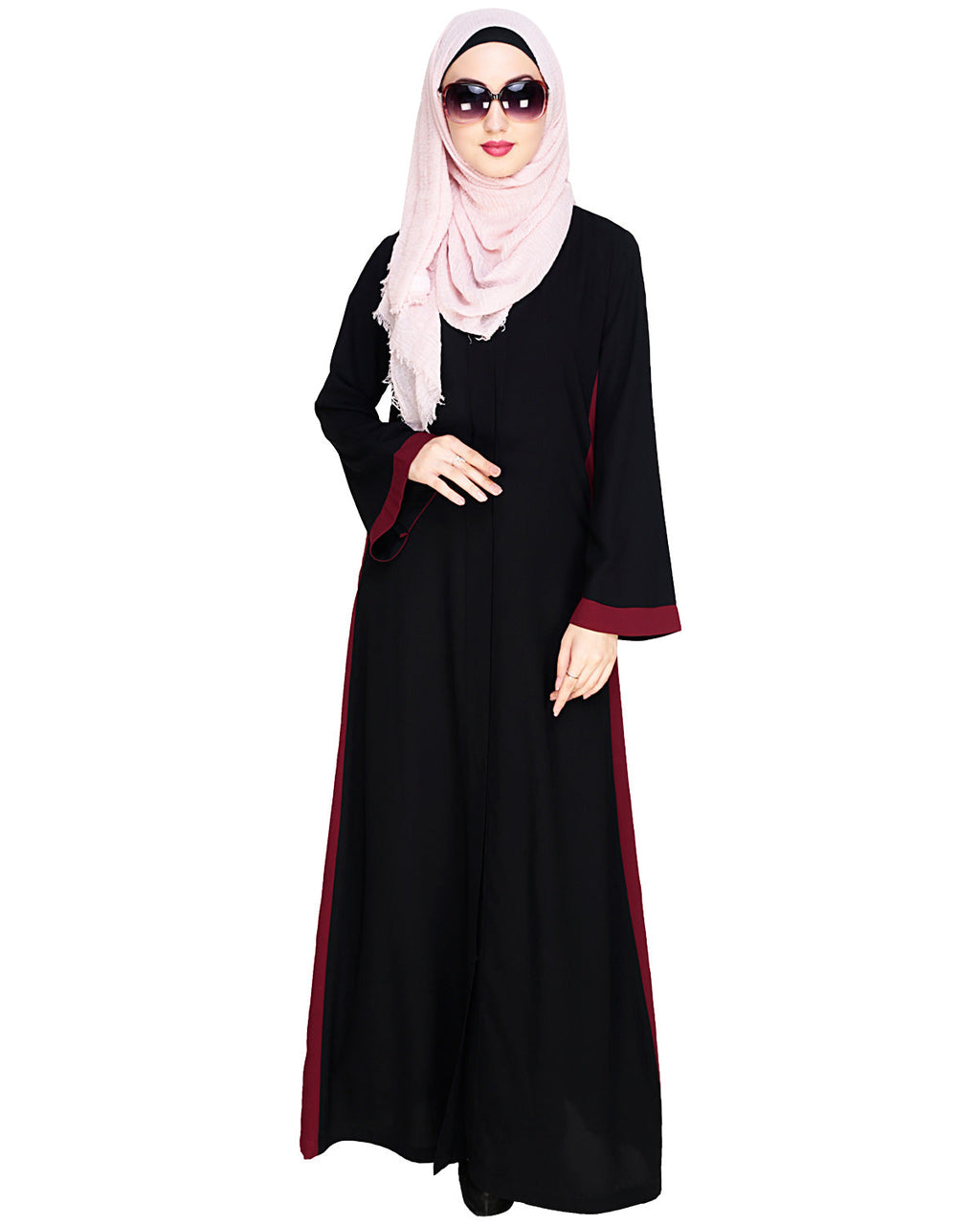 Side Panelled Abaya