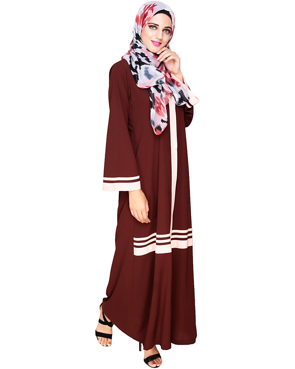 Elementary Abaya Brown