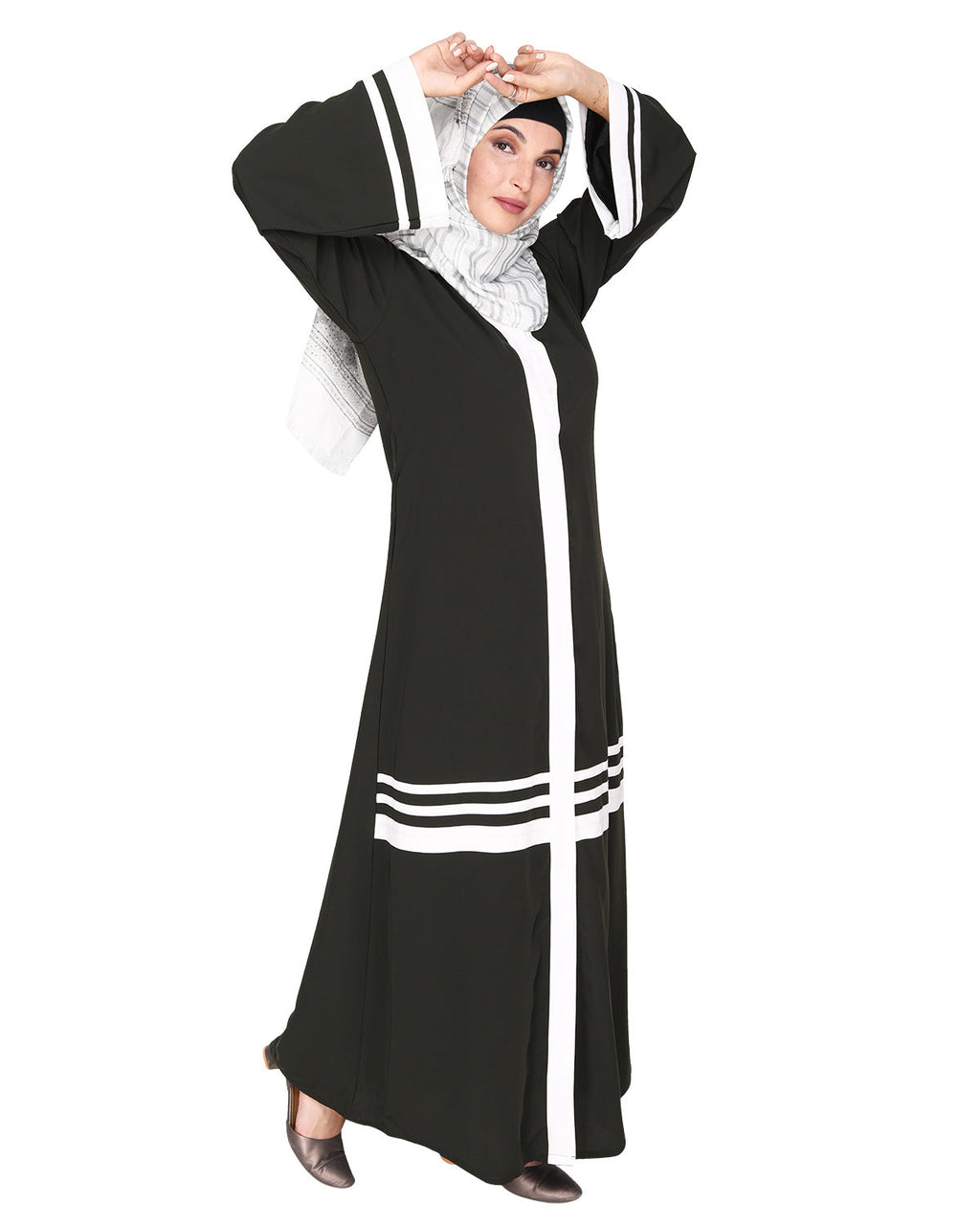 Elementary Abaya Olive Green