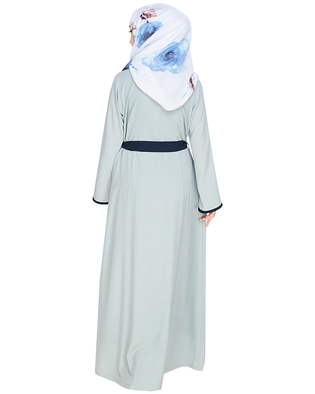 Vougish Angarkha Abaya Sage Green