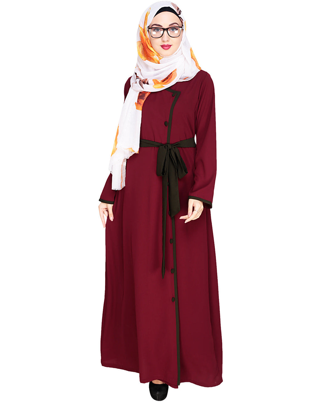 Vougish Wine Angarkha Abaya Wine