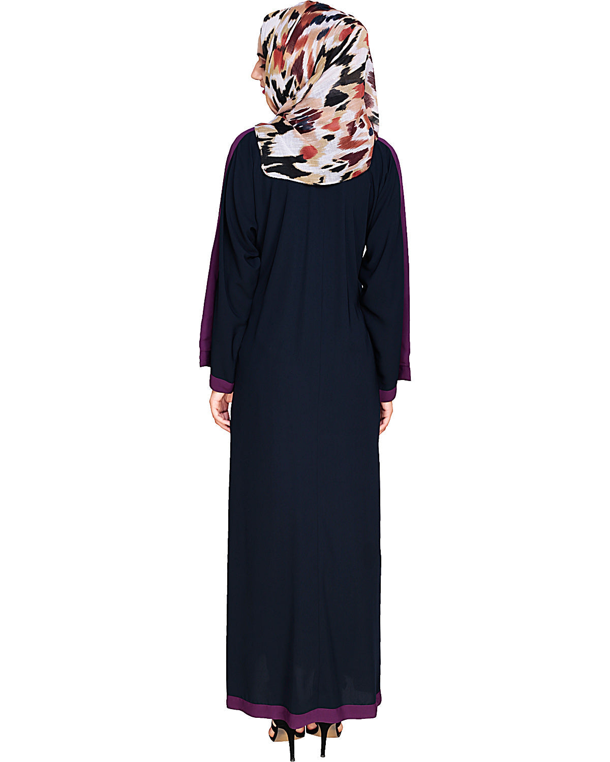 Enswathe Dubai Style Abaya Blue