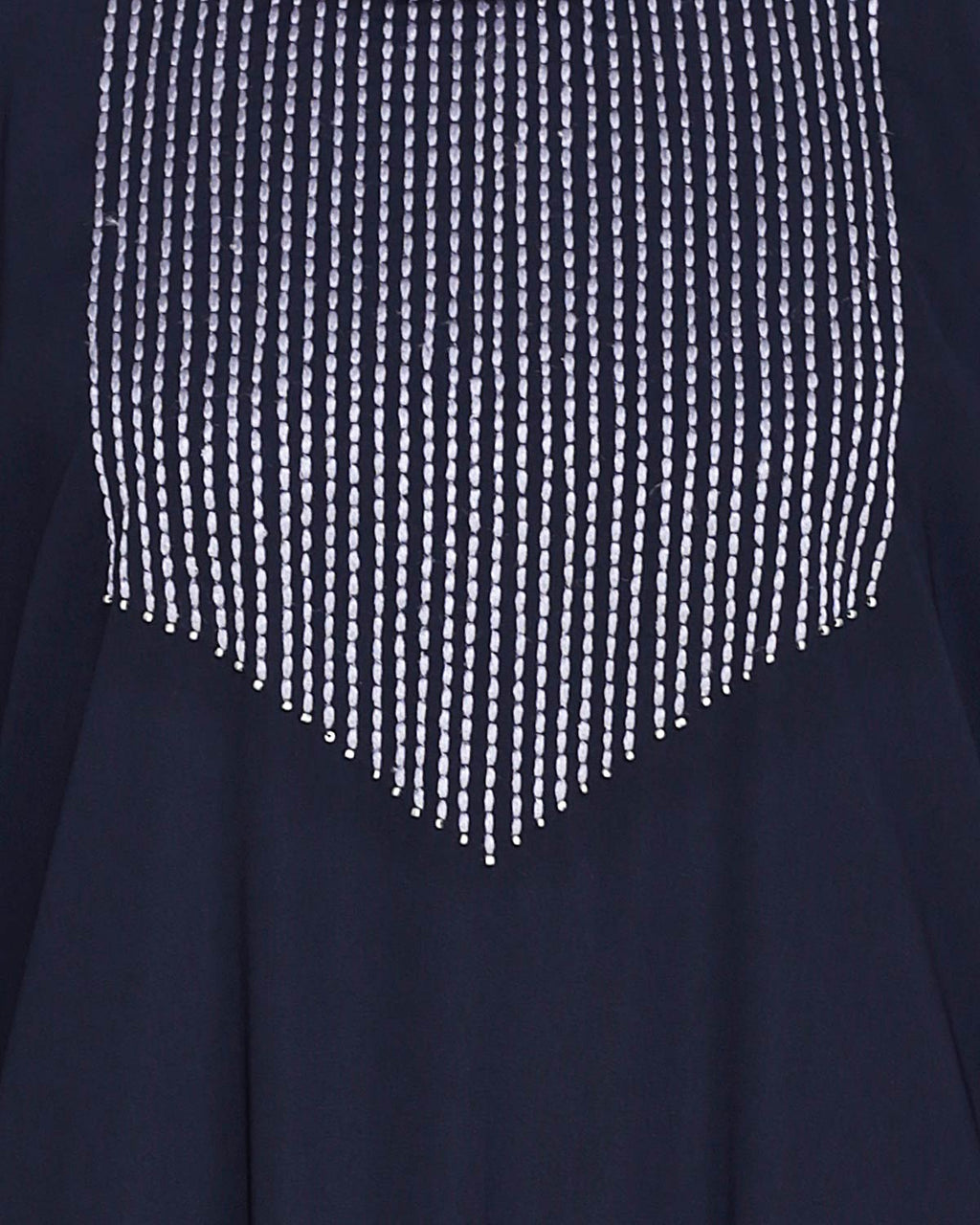 Whimsical Embroidered Dubai Style Abaya Grey