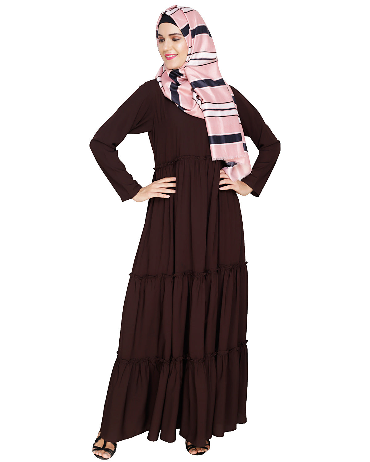 Modest Abaya Brown