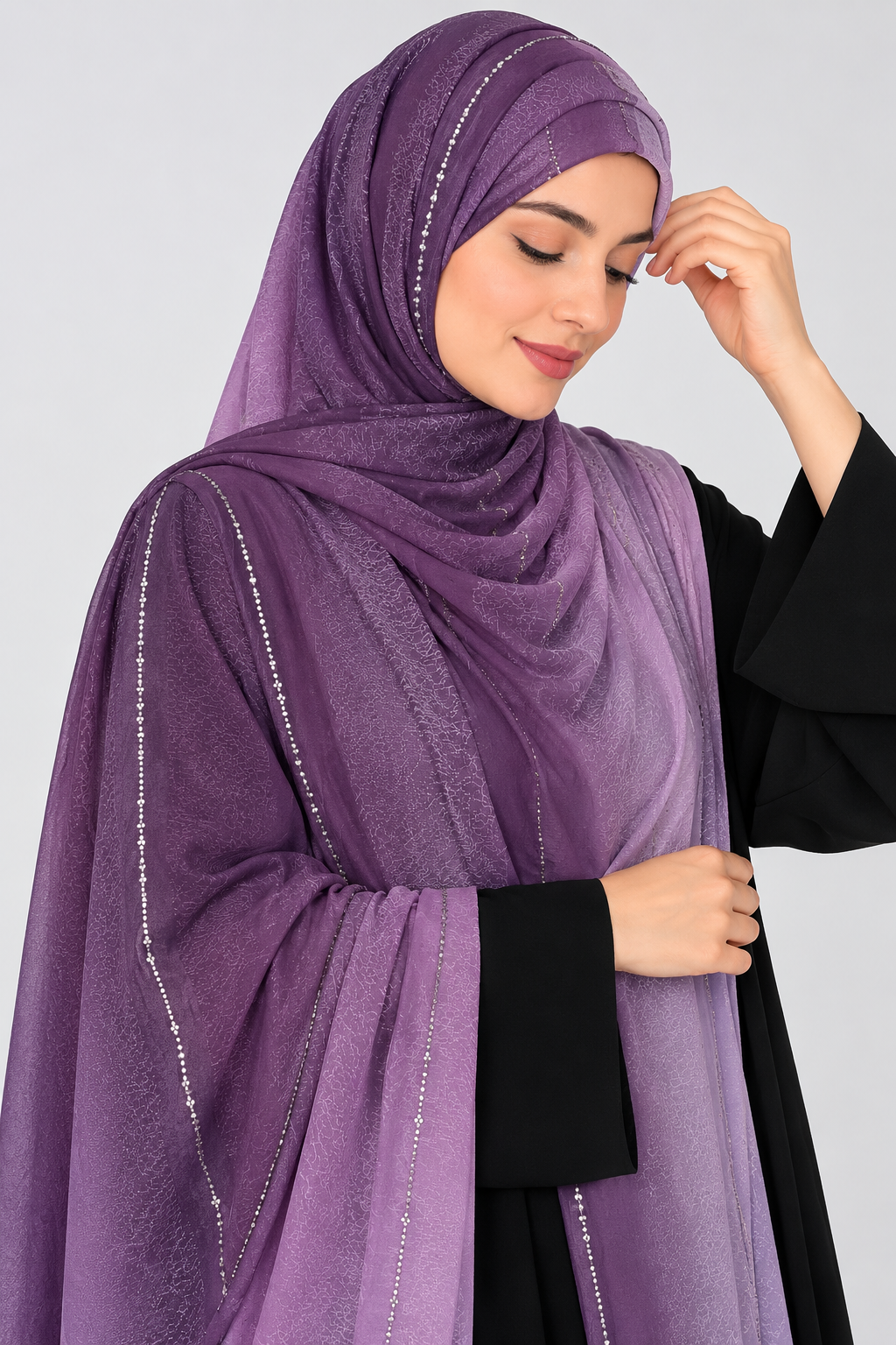 Modest Forever Ombre Jersey Kuwaiti Royal