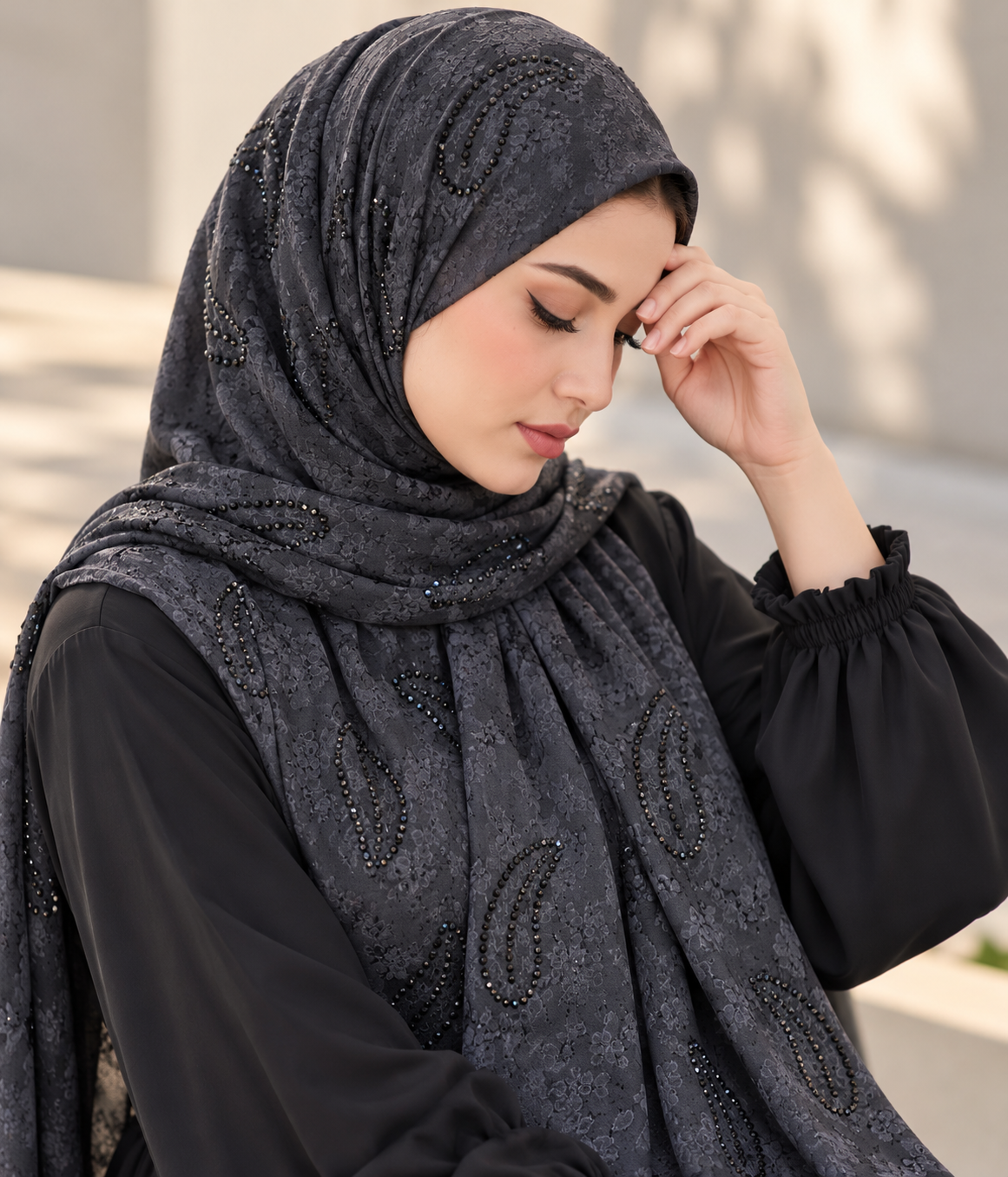 Modest Forever Classic Paisley Trail Hijab