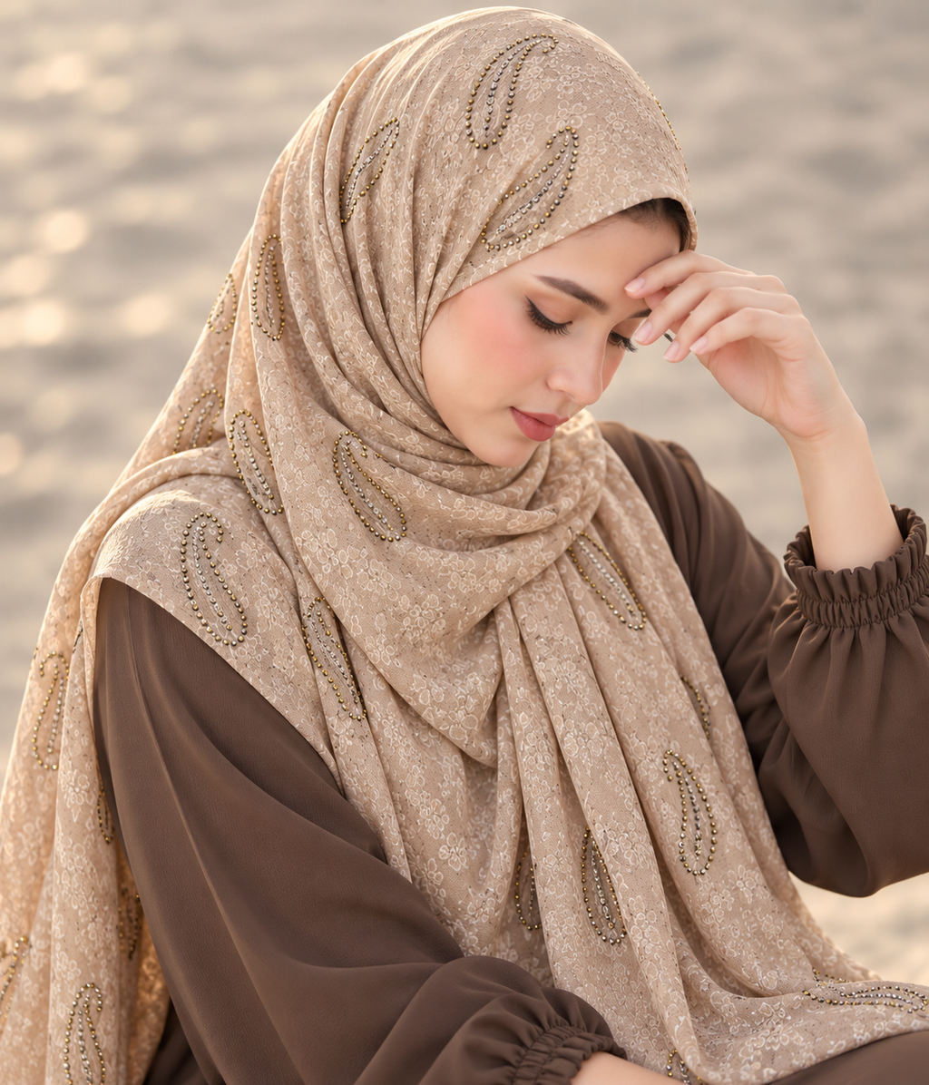 Modest Forever Classic Paisley Trail Hijab