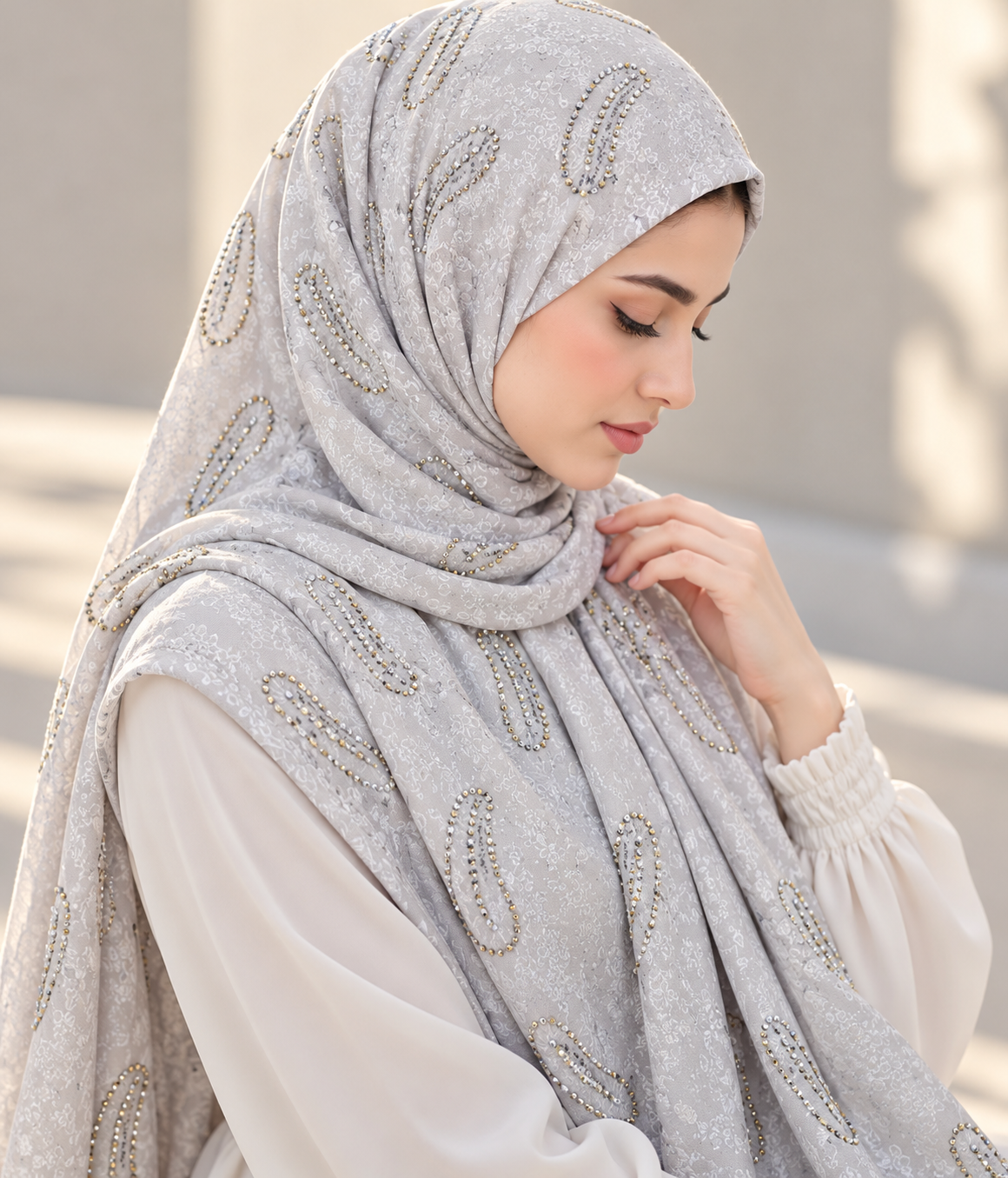 Modest Forever Classic Paisley Trail Hijab